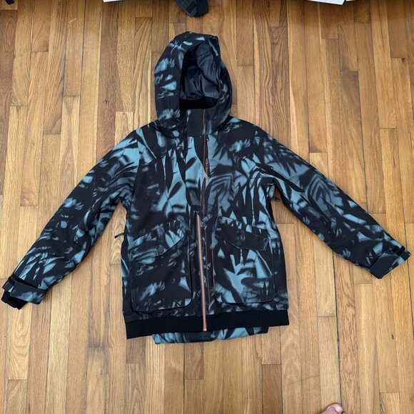 Obermeyer Aspen Colorado Ski Jacket Camo Teen Size L (14-16) - Picture 1 of 9